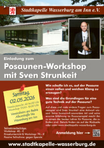 Mehr über den Artikel erfahren Posaunen-Workshop mit Sven Strunkeit